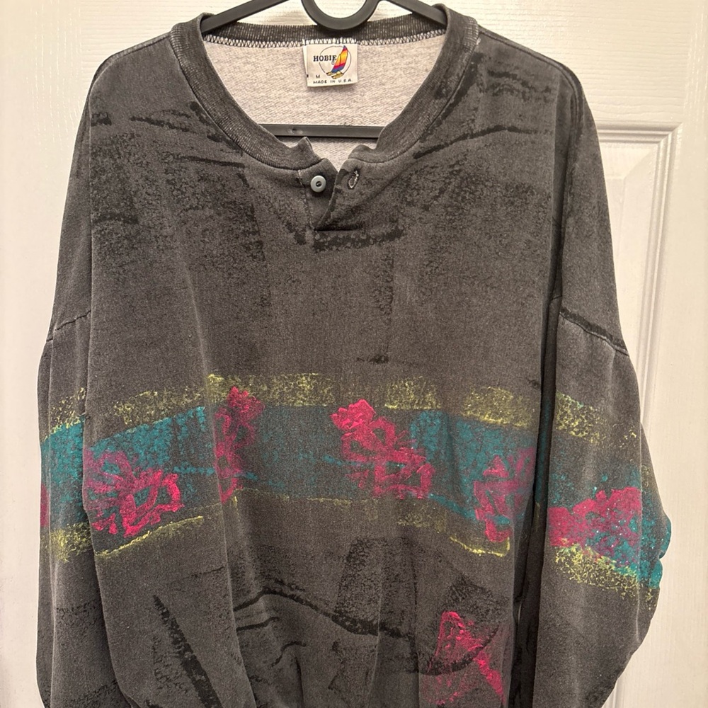 Hobie vintage Gray Sweatshirt